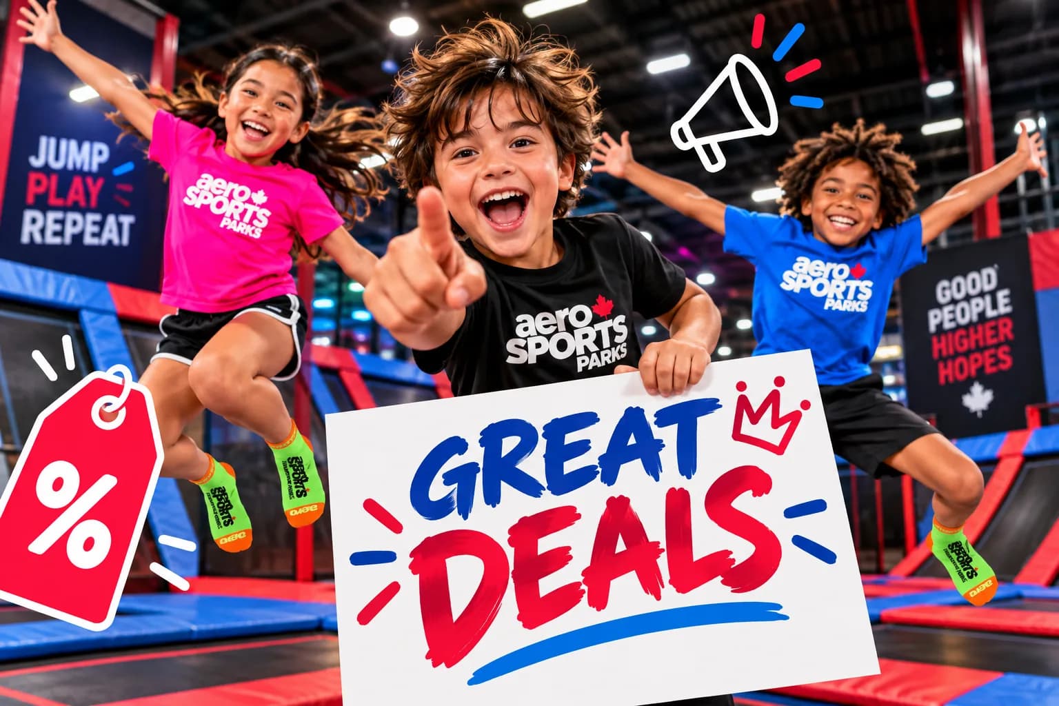 AeroSports Promotions & Deals