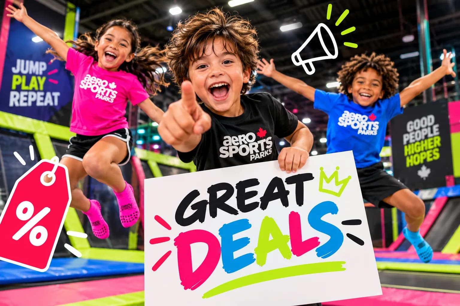 AeroSports Promotions & Deals