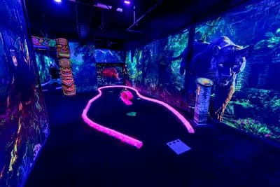 Glow-in-the-Dark Mini Putt & Mini Golf