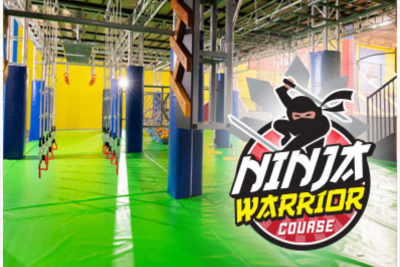 Oakville - Ninja Warrior at AeroSports Oakville indoor trampoline park